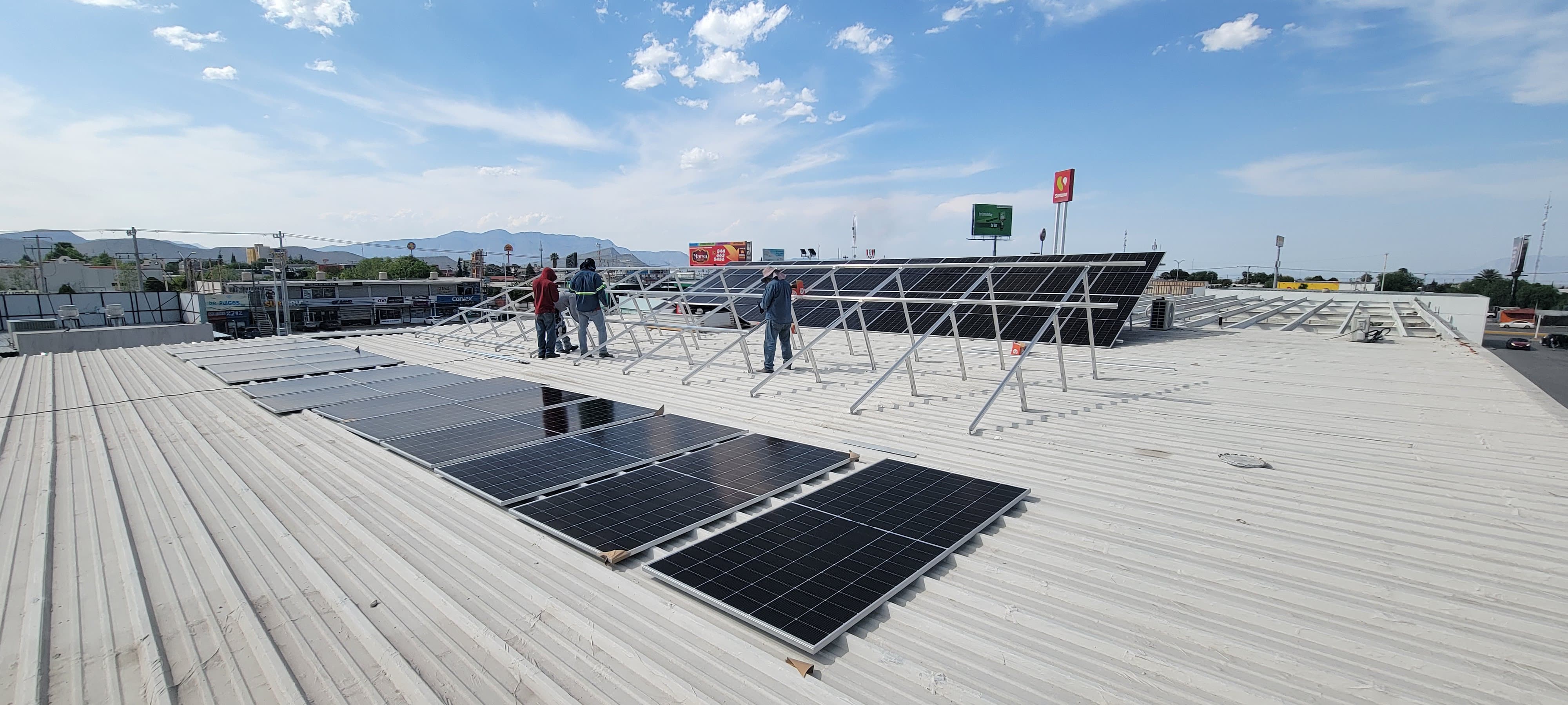 Sistema solar Marsa del Norte – Saltillo (instalación 1)